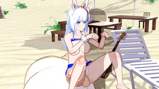 Azur Lane - Kaga 3D Hentai
