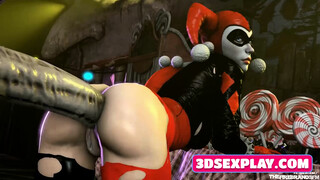 Naughty Video Games Girls Gets A Nice Rough Pounding From Behind