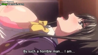 Hentai Busty teen Having Her Legs Fucked In Pantyhose