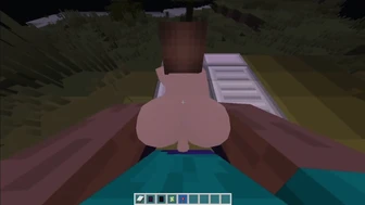 Minecraft SchnurriTV sex mod Ellie big boobs hentai fuck on tight ...