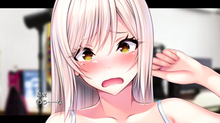 【エロゲ役者：とろろ義姉妹の粘膜ポトレ（体験版）動画4】 測定中にさきなちゃんの爆乳を揉ませてくれて…