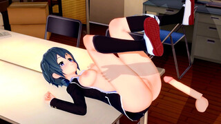 Chiaki Hoshinomori - Gamers! - ( 3D Hentai / Koikatsu )