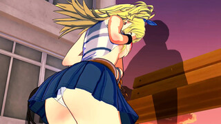 Fairy Tail - Lucy Heartfilia Titty Fuck Hentai