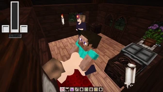 Minecraft SchnurriTV sex mod Ellie big boobs hentai fuck on tight ...