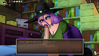 Minecraft Hornycraft Sloppy Blowjob by Witch