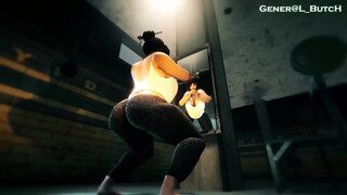 How BBW Mai Gets Such Thicc Thighs (Clothed Version)