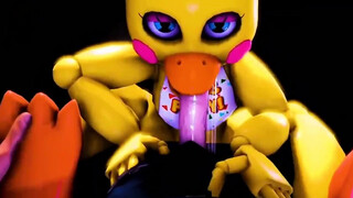 Five nights at Freddy's girl sucks it with passion