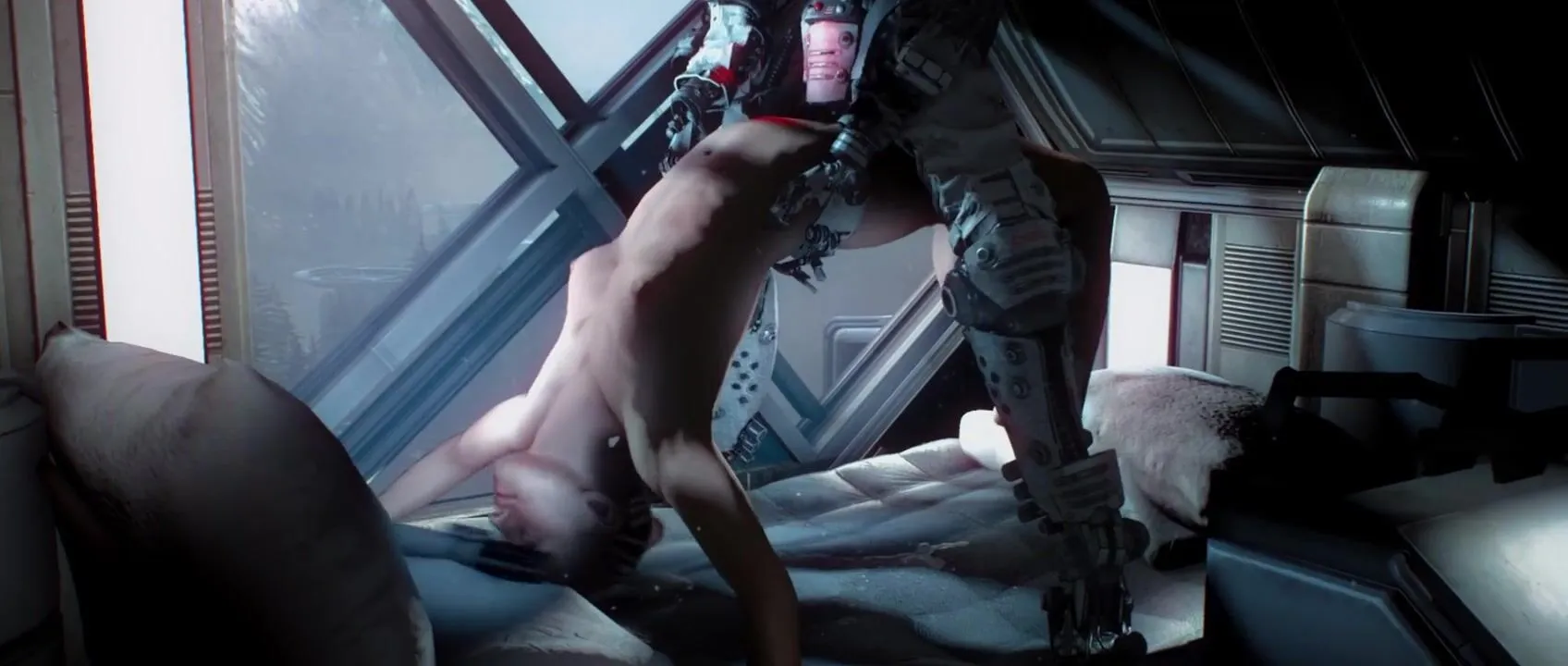 3d hentai Star Wars porn gif Rey's Private Time