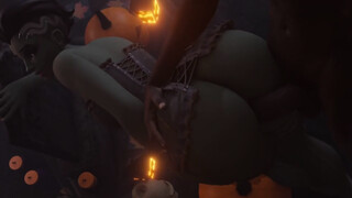 Halloween Sombra Bent Over And Fucked In The Ass (BBC Version)