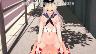 DOING IT WITH SHIMAKAZE KANTAI COLLECTION HENTAI KANCOLLE