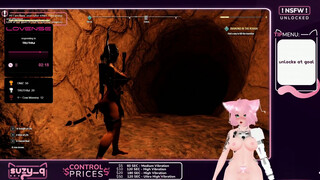 Cumpilation: Cute VTuber Kitten Cums for Chat (Over and Over)