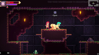 Scarlet Maiden Hentai game PornPlay Ep.2 Gloryhole and futanari blowjob in the caves