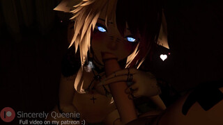 A good blowjob after a long night :) VRChat - Hentai