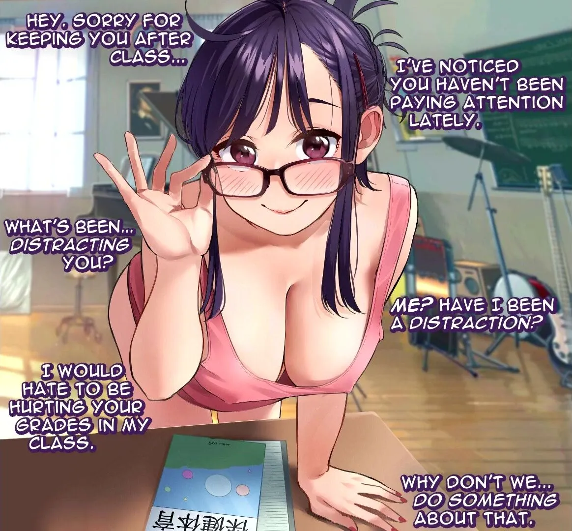 Sexy teacher hentai