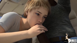 A sexy white MILF fucks sons best friend and her horny boss