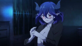 Horny cartoon babe is kissing a guy she would like to fuck and getting more aroused