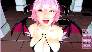 【H GAME】爆乳サキュバスのエッチな誘惑♡ 3Dエロアニメ