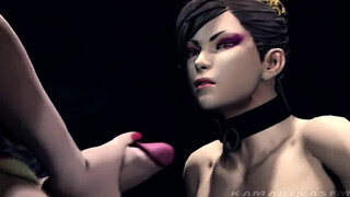 Chun and Poison futa sex