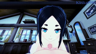 Tokishikko Dana and I have intense sex in the bedroom. - Immoral Guild POV Hentai