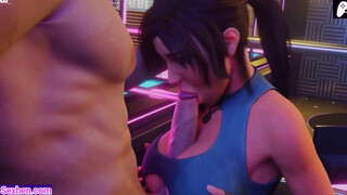 (4K) Sexy shapely woman gets banged by big cocks to get cum - 3D Hentai Animations - P98