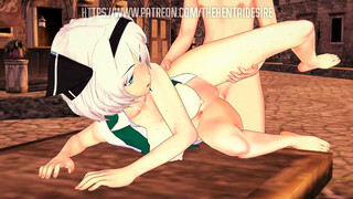 DREAMLIKE TIME WITH YOUMU KONPAKU ✨ TOUHOU HENTAI