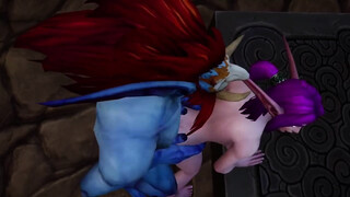Troll Fucks Elf : Warcraft Porn Parody