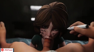 Stepaunt Cass Hard Blowjob Deep Throat Slut - MsPower