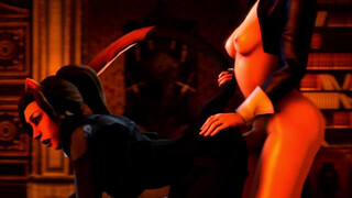 Bastet and Liz Doggy Fuck