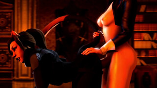 Bastet and Liz Doggy Fuck Version 2