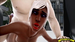 Airport Sexual 3D Monster Cock Animation9