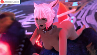 Demon with Huge Cock Fucked Cat Girl Until Creampie - MakimaOrders