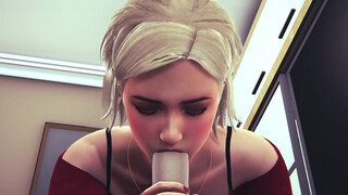 Sabrina is giving a POV BlowJob : Sabrina the teenage witch 3D Porn Parody