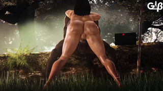 Overwatch Symmetra Twerking On Black Dick