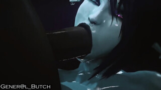 Alien Girl Enjoys Earths BBCs