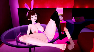 BUNNY GIRL RENT-A-GIRLFRIEND CHIZURU 3D HENTAIy