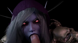 Sylvanas Windrunner Give a Blow Job in POV : Warcraft Porn Parody