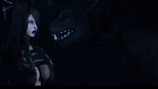 Lulu fucked by werewolf