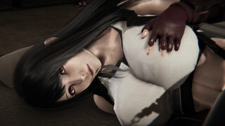 Final Fantasy 7 - Tifa Lockhart masturbation ,