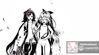 mmd r18 black and white sexy sex scene 3d hentai ahegao lewd erotic