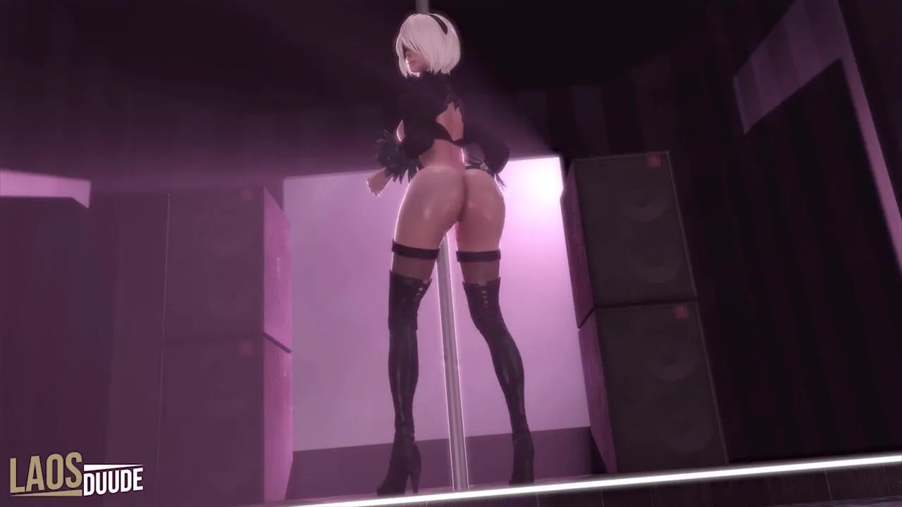 Sexy Robogurl 2B Twerking