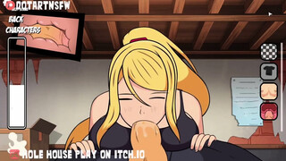 Samsu DeepThroat X Ray Throat Pie - Hole House