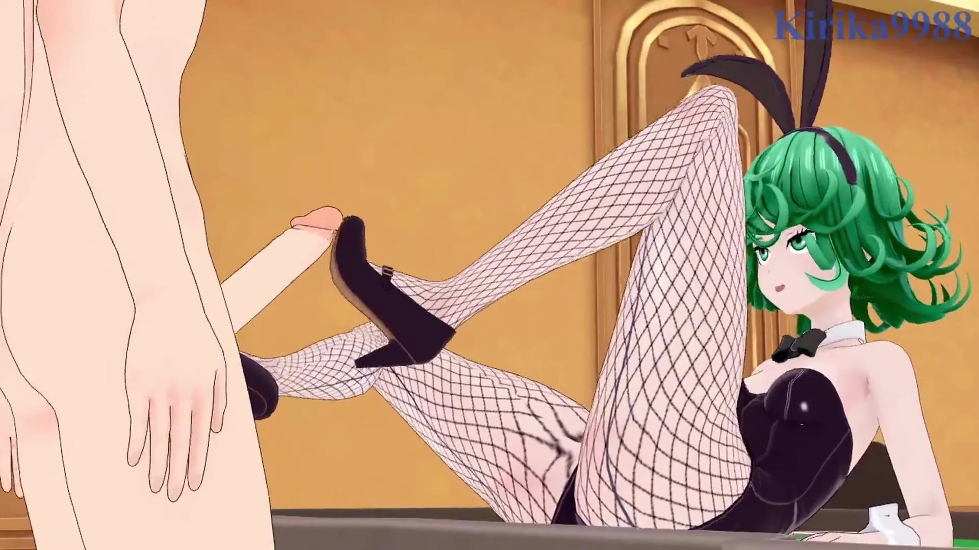 Tatsumaki and I have intense sex in the casino. - One-Punch Man Hentai