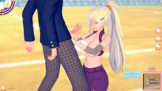 [Hentai Game Koikatsu! ]Have sex with Big tits Naruto Ino Yamanaka.3DCG Erotic Anime Video.B