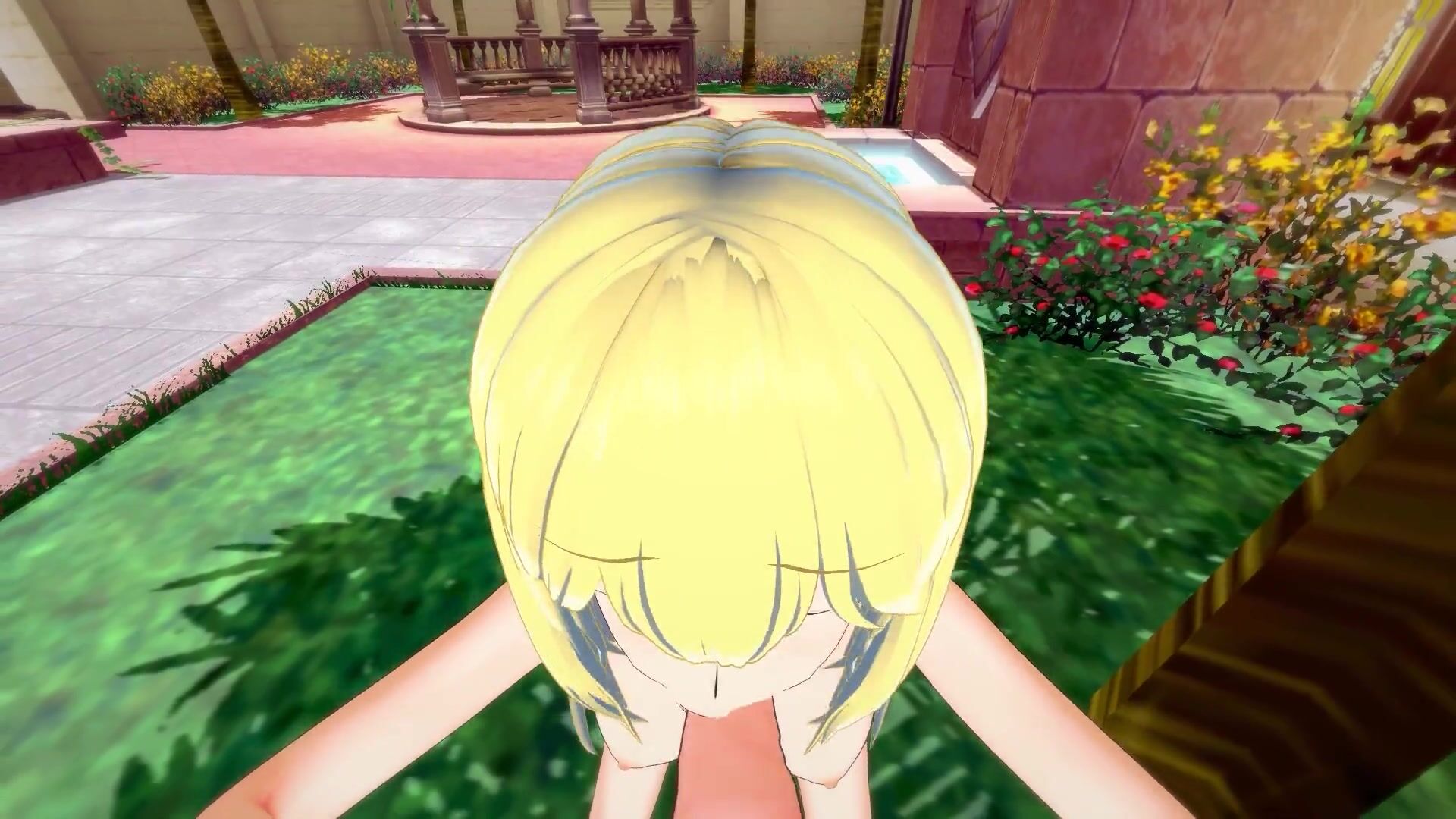 Ais Wallenstein in a steamy 3D scene