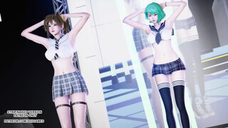 [MMD] Taylor Swift - Shake It Off Doa Tamaki Misaki Hot Teen Sexy Dance 4K School Uniform