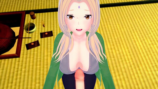 Naruto - Tsunade 3D Hentai POV
