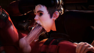 Hard Deadpoll Face Fuck (Version 2)