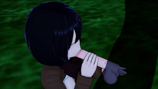 Attack on Titan Mikasa(3D HENTAI)yt