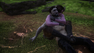 Zombie girl jerking off legs to her zombie boyfriend - cums on boots [3d hentai uncensored]