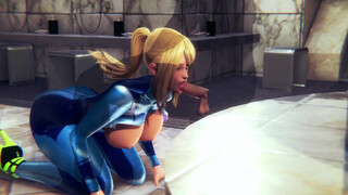 Samus loves anal very much (3D PORN)